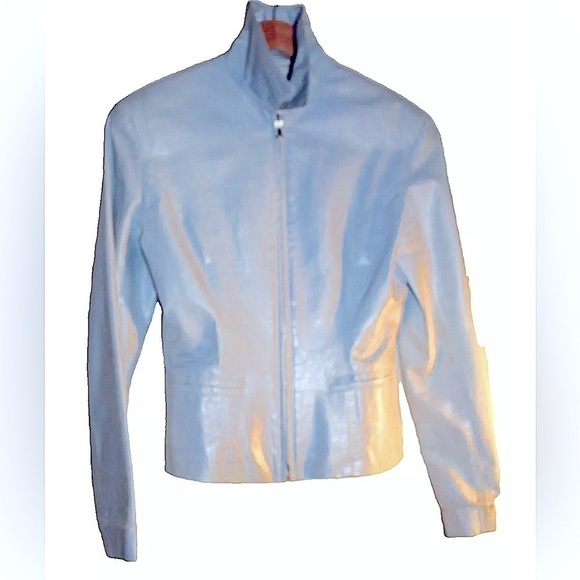 North Beach Leather Jacket Pant Suit Michael Hoban lknew 8 - Picture 2 of 12